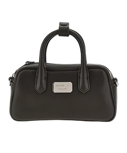 Double-Handled Zippered Shoulder Bag