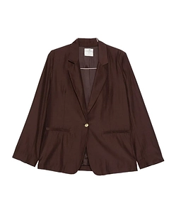 Buttoned Tailored Jacket