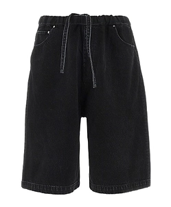 Entire Studios Elastic-Waist Denim Shorts