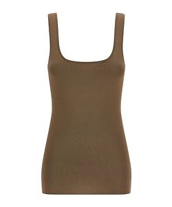 Entire Studios Square Neck Stretch Top