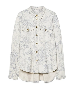 Denim Overshirt “Nontiscordardime”