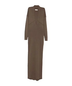 Entire Studios V-Neck Rallel Dress