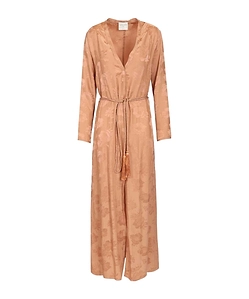 Forte Forte Bouquet Jacquard Belted Dress