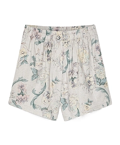Floral-Print Shorts