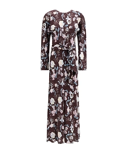 Floral-Print Maxi Dress