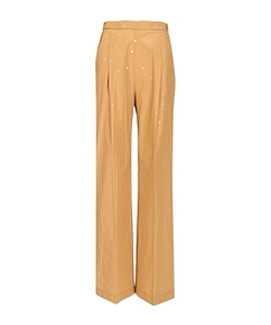 Forte Forte Glitter High Waist Wide Leg Pants