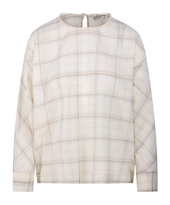 Forte Forte Myshirt Checked Long Sleeve Top