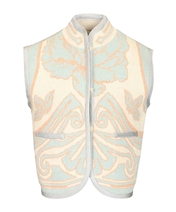 Forte Forte Peonia My Love Jacquard Knitted Vest