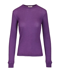 Forte Forte Ribbed Roundneck Knitted Top