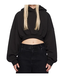 Entire Studios Long Sleeved Heavy Cropped Hoodie