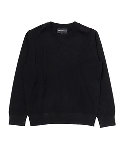 Emporio Armani Kids Crewneck Long-Sleeved Jumper