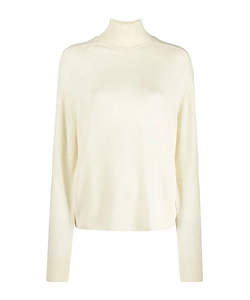 High-Neck Fine-Knit Jumper
