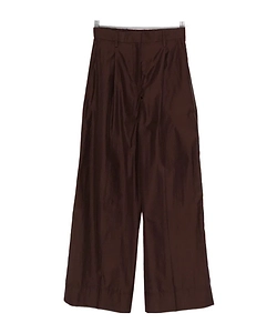 High-Waist Pleated Trousers