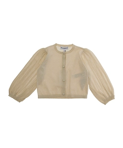Emporio Armani Kids Puff-Sleeve Cardigan