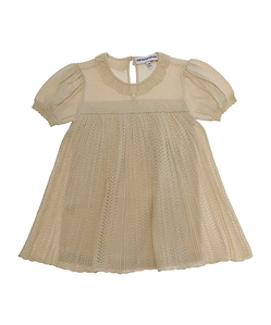Emporio Armani Kids Puff-Sleeve Knitted Dress