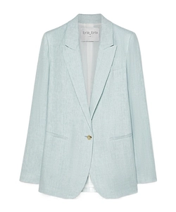 Notched Lapels Single-Breasted Blazer
