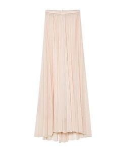 Pleated Midi Skirt