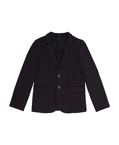Emporio Armani Kids Single-Breasted Long-Sleeved Jacket