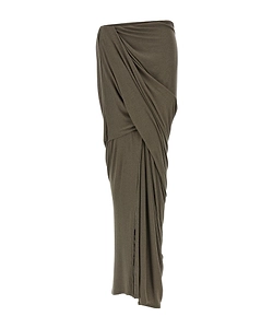 Pleated Midi Skirt