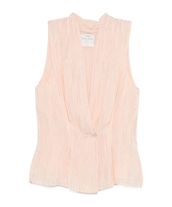 Sleeveless Draped Top