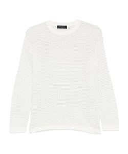 Fabiana Filippi Open-Knit Sequinned Knitted Sweater