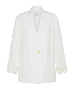 Twill-Weave Blazer