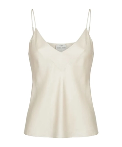 V-Neck Silk Top