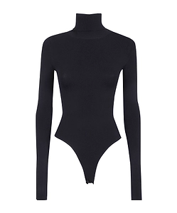 Turtleneck Long-Sleeve Bodysuit