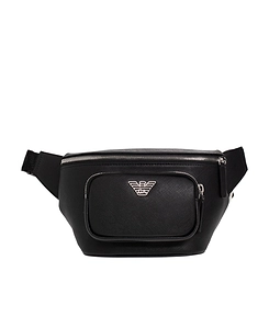 Emporio Armani Logo Plaque Belt Bag