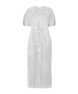 Sequined Midi Dress