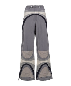 Erl Patterned Wide-Leg Pants
