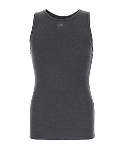 Faded Black Tank Top Knit