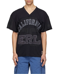 Erl Mesh Logo Polo Shirt
