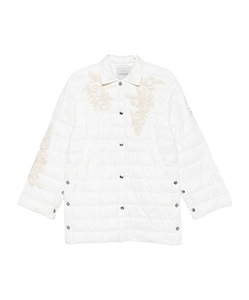 Embroidered Quilted Coat