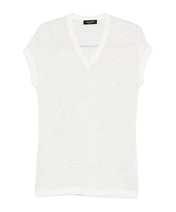 Open-Knit Sparkle T-Shirt
