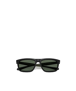 Emporio Armani Square-Frame Clip-On Glasses