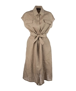 Fabiana Filippi Belted Shirt Dress