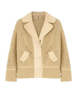 Ermanno Scervino Oversized Knit Cardigan