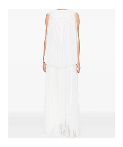 Fabiana Filippi Sleeveless Long Tulle Dress