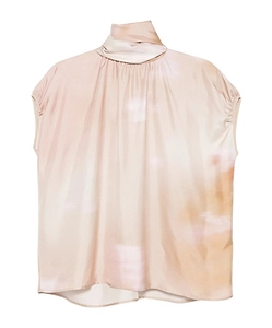 Fabiana Filippi Gathered Sleeveless Top