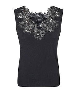 Ermanno Scervino Lace Tank Top