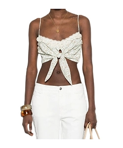Floral Ruffled Top