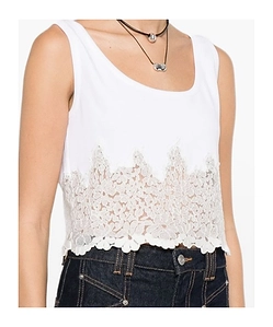 Lace-Detail Top