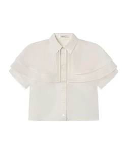 Frame The Organza Cape Top