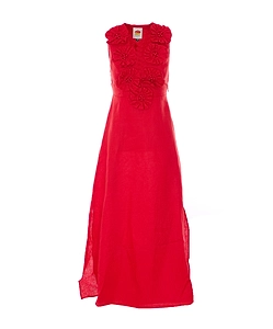 Farm Rio 3D Floral Maxi Dress