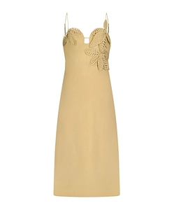 Farm Rio Floral Cutout Dress
