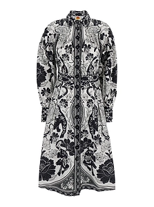 Farm Rio Floral Shirt Dress