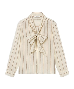 Striped Long-Sleeved Shirt