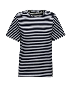 Striped Round-Necked T-Shirt
