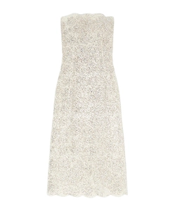 Strapless Midi Dress